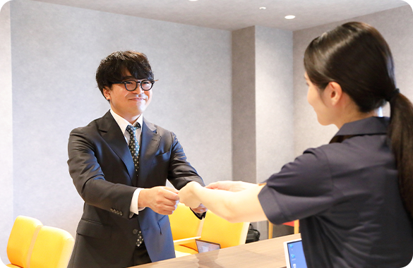 完全予約制で待ち時間の短縮
